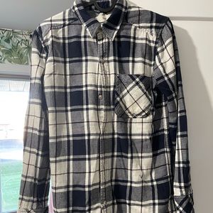TNA plaid button up